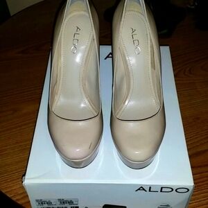 Aldo beige pumps